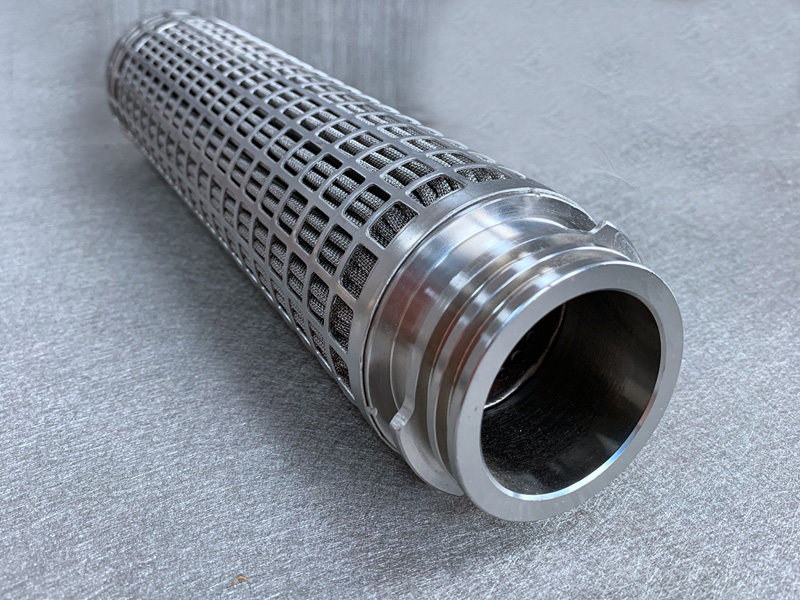 烧结毡折波滤筒